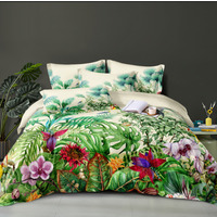 Electra Floral Printed Duvet Set - Multicoloured / 200cm