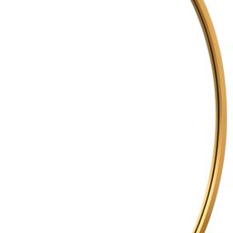 The Circulus Gold Flat Bottom Circular Wall Mirror - Gold / 120cm - thumbnail 5
