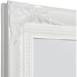 MirrorOutlet White Antique Ornate Design Shabby 198 X 75cm - White - thumbnail 3