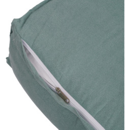 180cm Soft Polyester Fabric Wedge Headboard Pillow - Light Blue - thumbnail 3