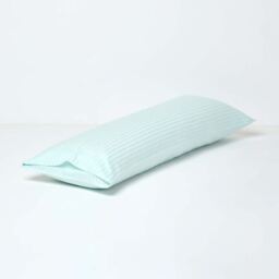 330 Thread Count Egyptian Cotton Body Size Pillowcase - Blue - thumbnail 3