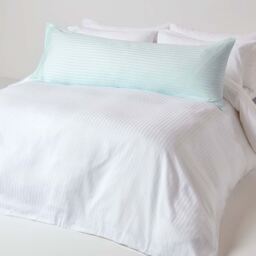 330 Thread Count Egyptian Cotton Body Size Pillowcase - Blue - thumbnail 2