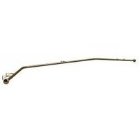 19mm 400cm Antique Brass Ball End Eyelet Bay Pole Set - Antique Brass