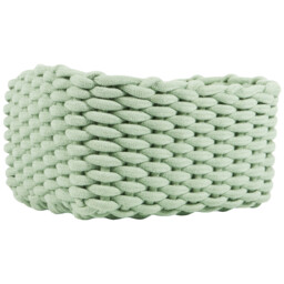 Set of 3 Rope Storage Baskets - Sage - thumbnail 2