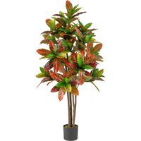 150cm Artificial Croton Plant - Green - image 1