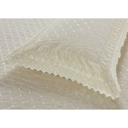 Richmond Polycotton Pillowcase Pair - White - thumbnail 4
