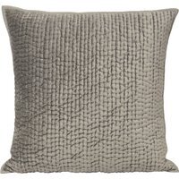 Brooklands Cushion - Silver / Feather