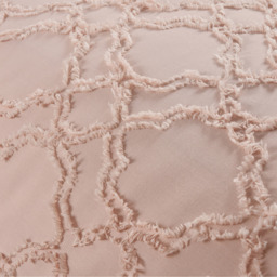 Luxury Allover Tuft Shabby Chic Duvet Set - Blush / Double - thumbnail 2