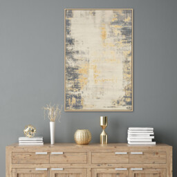 Bronze Carved Effect Contemporary Canvas - thumbnail 2