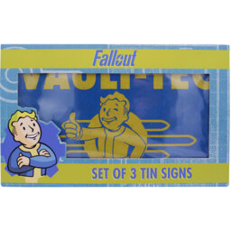 Fallout Set of 3 Tin Signs - Multi - thumbnail 2