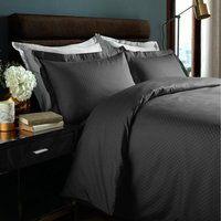 Duvet Cover Sets Micro Check - Steel Grey / Single - image 1