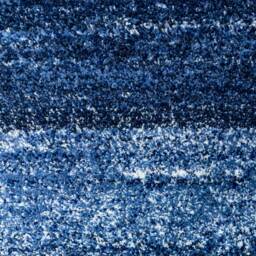 Super Soft Mottled Striped Shaggy Rug - Navy Blue / 240 x 60cm - thumbnail 2