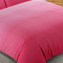 Ombre Elevations Duvet Cover and Pillowcase Set - Pink / King - thumbnail 2