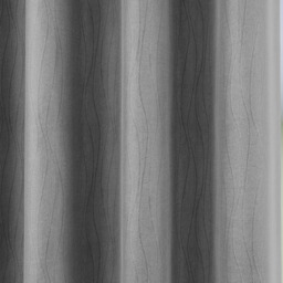 Pair of Goodwood Silver Eyelet Thermal Room Darkening Curtains - Silver / 168cm / 137cm - thumbnail 3
