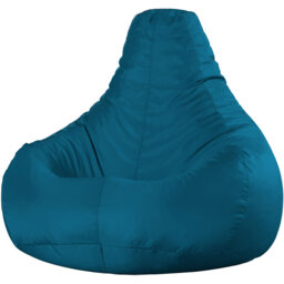 icon Dalton High Back Adult Gaming Indoor Outdoor Bean Bag Chair - Teal - thumbnail 3