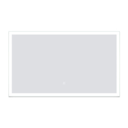 Dimmable Bathroom Mirror with 3 Colours Lights - White / 100cm - thumbnail 2