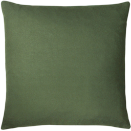 Laurel Botanical Cushion 45 x 45cm - Forest Green / Feather - thumbnail 4