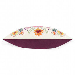 Broderie Embroidered Cushion - Multicolour / Polyester - thumbnail 5