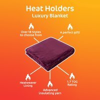 Extra Soft Warm Large Luxury Thermal Fleece Throw Blanket - 180 x 200 cm - Blush