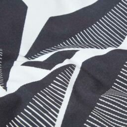 Illusion Printed Duvet Covet Set with Pillowcase - Black / King - thumbnail 3