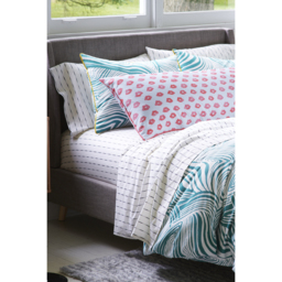 Martex Zebra Marble Duvet Cover Set - Green / King - thumbnail 5