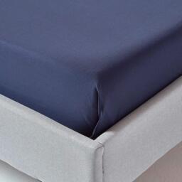 200 Thread Count Egyptian Cotton Flat Sheet - Navy / King - thumbnail 3
