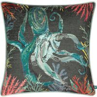 Abyss Octopus Chenille Cushion - Lichen / 80 Polyester 20 Feather - thumbnail 1