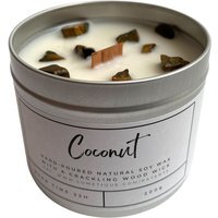 Aluminium Tin Candle - White / Coconut - image 1
