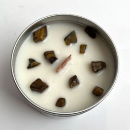 Aluminium Tin Candle - White / Coconut - thumbnail 3