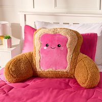 OHS Dolly The Doughnut Cuddle Cushion - Hot Pink/Natural / Machine Washable