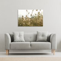 plumes Slimbridge Canvas Print - Yellow / 101cm / 127cm - thumbnail 1