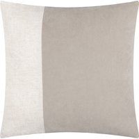 Morden Soft-Washed Velvet Cushion - Stone / 100 Polyester