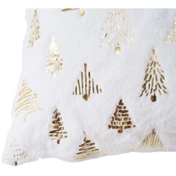 2 Pack Single Sided Christmas Themed Throw Pillows - Green and White - thumbnail 4