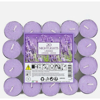 20 Pack Scented Tea Lights  - Purple