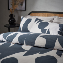 Modern Minimalist Duvet Cover Set - Dusk / King - thumbnail 3