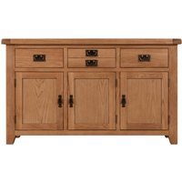 Kinsale Three Drawer Three Door Sideboard - Brown