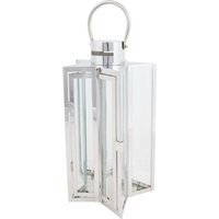 Stainless Steel Star Lantern - Silver - thumbnail 1