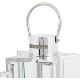 Stainless Steel Star Lantern - Silver - thumbnail 3