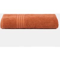 Pack of Cotton Bath Sheet Towels - Burnt Orange / 150cm / 1 - image 1