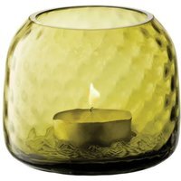 LSA Dapple Tealight Holder Vase - Woodland Green