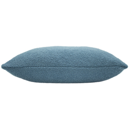 Malham Plain Fleece Cushion - Wedgewood / Polyester - thumbnail 3