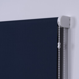 Plain Blackout Blinds - Navy Blue / 120cm - thumbnail 3