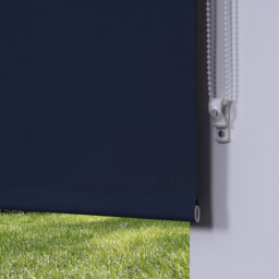 Plain Blackout Blinds - Navy Blue / 120cm - thumbnail 2