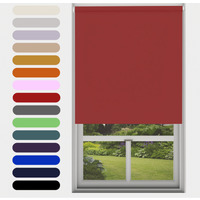 Made to Measure Blackout Roller Blind - Red / 121 - 150 cm / 150cm width x 160cm Drop / 20 - 160 cm - image 1
