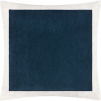 Auden Matte Velvet Cushion Cover - Indigo