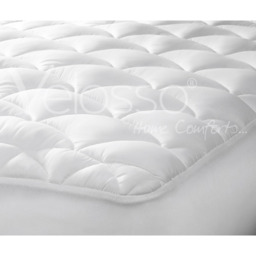 Generously Filled Luxury Mattress Topper - White / King - thumbnail 2