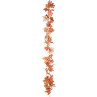 Artificial Autumn Maple Garland - Autumn Pink - image 1