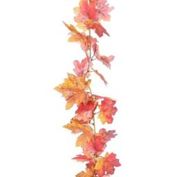 Artificial Autumn Maple Garland - Autumn Pink - thumbnail 5