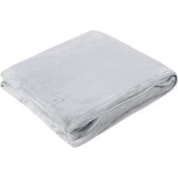 Extra Soft Warm Large Luxury Thermal Fleece Throw Blanket - 180 x 200 cm - White