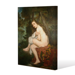Edouard Manet - The Battle Of Keasarge  Canvas print - Green / 101cm / 152cm - thumbnail 2